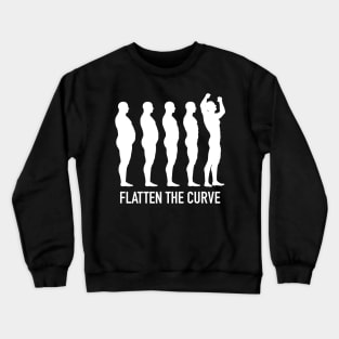 Flatten The Curve Crewneck Sweatshirt